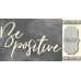 Чипборд Be positive 10х20 см №410