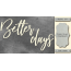 Чипборд Better days 10х20 см №414