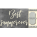 Чипборд Best summer ever 10х20 см №431