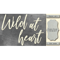 Чіпборд Wild at heart 10х20 см №432