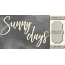 Чипборд Sunny days 10х20 см №434