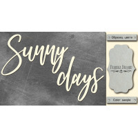 Чипборд Sunny days 10х20 см №434