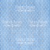 Набір скраппаперу Джинсове мереживо (Wood denim lace) 15x15 см, 12 аркушів