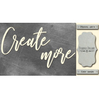 Чипборд Create more 10х20 см №441