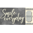 Чипборд Smile everyday 10х20 см №444