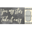 Чипборд You my star, take it easy 10х20 см №447
