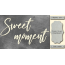 Чипборд Sweet moment 10х20 см №449
