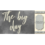 Чипборд The big day 10х20 см №455