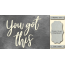 Чипборд You got this 10х20 см №458