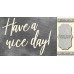 Чипборд Have a nice day 10х20 см №459