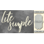 Чипборд Lite simple 10х20 см №461