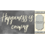 Чипборд Happiness is coming 10х20 см №464