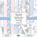 Набір скраппаперу Зимова Мелодія (Winter melody) 20x20 см, 10 листів