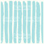 Деко веллум (Лист кальки з малюнком) Біло-блакитні смуги, 29х29 см
