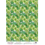 Деко веллум (лист кальки с рисунком) Green Wild Tropics, 29х29 см