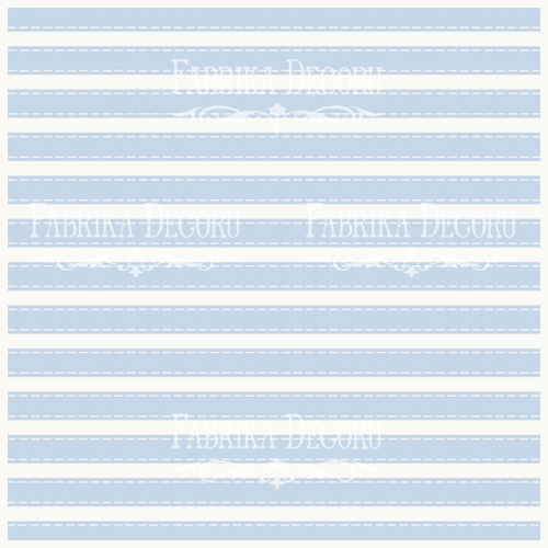 Деко веллум (лист кальки с рисунком) Голубая горизонталь, 29х29 см
