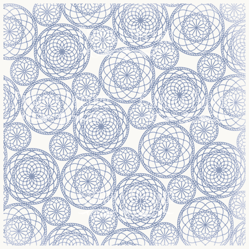 Деко веллум (лист кальки с рисунком) Мандалы, 29х29 см