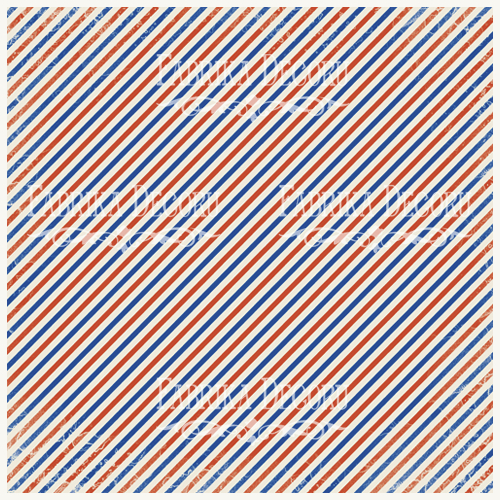 Деко веллум (лист кальки с рисунком) Косые полосы, 29х29 см