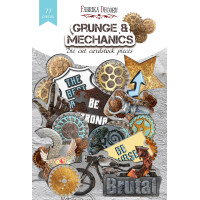 Набір висічок колекція Grunge Mechanics 77 шт