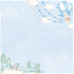 Набор скрапбумаги Мечтательный Малыш Dreamy baby boy 30,5x30,5 см, 10 листов