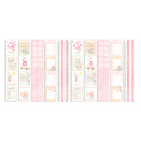 Набір смуг з картинками для декорування Dreamy baby girl 5 шт 5х30,5 см