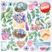Набір скраппаперу Колірна Весна Colorful spring 20x20 см, 10 аркушів