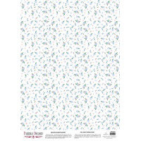 Деко веллум (лист кальки с рисунком) Аромат весны, 29х29 см Деко веллум (лист кальки с рисунком) Аромат весны, 29х29 см