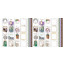 Набор полос с картинками для декорирования Journey to Provence 5 шт 5х30,5 см