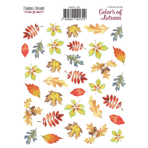 Набор наклеек (стикеров) 35 шт Colors of Autumn №132 Цвета Осени