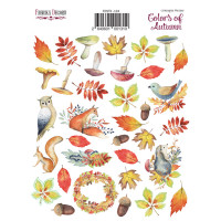 Набір наклейок (стікерів) 35 шт Colors of Autumn №134