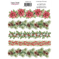 Набір наклейок (стікерів) 5 шт Winter wonders №140 Зимові Чудеса