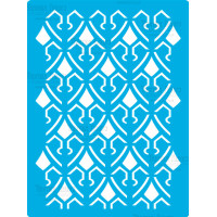 Трафарет многоразовый 15x20 см фоновый Татарский №341