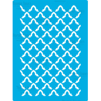 Трафарет багаторазовий 15x20 см фоновий Геральдика №343