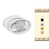 Заготівля для шейкера Слоник 6,7х9,3 см Срібний