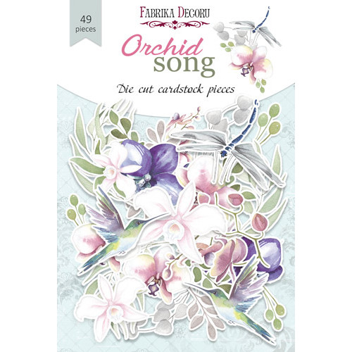 Набор высечек коллекция Orchid song 49 шт