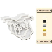 Заготівля для шейкера Боді Girl 10x9,5 см Дерево