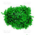 Паєтки Розетки міні зелені металік №513