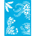 Трафарет багаторазовий 15x20 см Dinosauria №381
