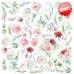 Набір скраппаперу Півоновий Сад Peony garden 30,5x30,5 см, 10 листів