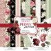 Набір двостороннього паперу для скрапбукінгу Peony passion 30,5x30,5 см, 10 аркушів