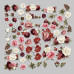 Набор высечек коллекция Peony passion 63 шт