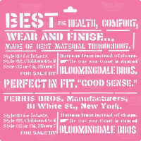 Трафарет багаторазовий XL (30х30 см), Слогани №057 Трафарет багаторазовий XL (30х30 см), Слогани №057