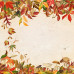 Набір скраппаперу Autumn botanical diary 20х20 см, 10 аркушів