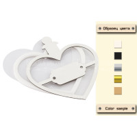 Заготівля для шейкера Флакон у вигляді серця 11x12,5 см Молочний Заготівля для шейкера Флакон у вигляді серця 11x12,5 см Молочний