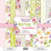 Набор скрапбумаги Весеннее Вдохновение (Spring inspiration) 20x20 см, 10 листов