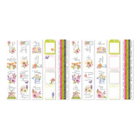 Набір смуг з картинками для декорування Spring inspiration 5 шт 5х30,5 см