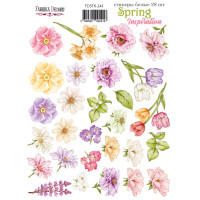 Набор наклеек (стикеров) 28 шт Spring inspiration №241 Весеннее Вдохновение
