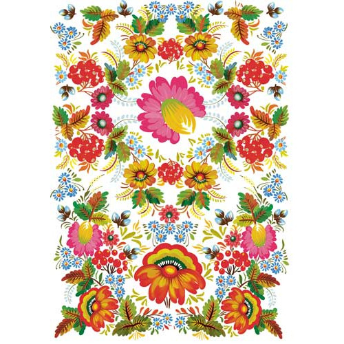 Оверлей Цветочное Вдохновение (Floral inspiration) 21х29,7 см
