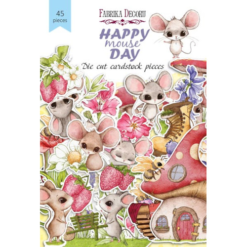 Набір висічок колекція Happy mouse day 45 шт