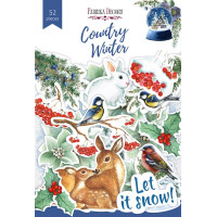 Набір висічок колекція Country winter 52 шт